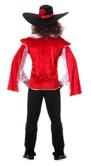 Déguisement Mousquetaire Rouge / Costume Mousquetaire Rouge / La Maison Du Déguisement