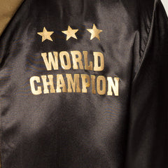 Déguisement Boxeur Noir / Costume Champion De Boxe Noir / La Maison du Déguisement