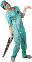 Déguisement Chirurgien Zombie / Costume Urgence Zombie / Costume Infirmier Zombie Halloween / La Maison Du Déguisement