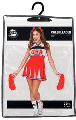 Déguisement Cheerleader / Costume Pom-pom girl / Costume Pom Pom USA / La Maison Du Déguisement