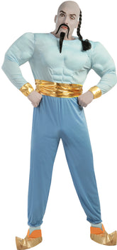 Déguisement Génie de la Aladdin Adulte / Costume Génie Oriental Lampe Bleu / La Maison Du Déguisement