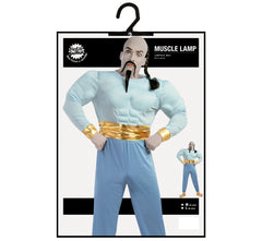 Déguisement Génie de la Aladdin Adulte / Costume Génie Oriental Lampe Bleu / La Maison Du Déguisement