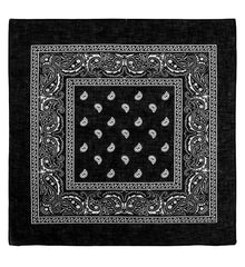 Bandana Cowboy Noir / Bandana de Cow boy Noir / Bandana Rocker Noir / La Maison du Déguisement