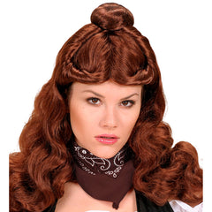 Bandana Cowboy Marron / Bandana de Cow boy Marron / Bandana Marron / La Maison Du Déguisement