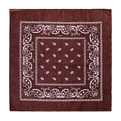 Bandana Cowboy Marron / Bandana de Cow boy Marron / Bandana Marron / La Maison Du Déguisement