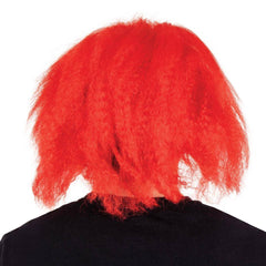 Perruque Clown Dégarni Rouge / Crâne de Clown Rouge / La maison Du Déguisement