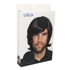 Perruque Spike Noir / Perruque Disco Noir / Perruque Pointe Noir / La Maison Du Déguisement