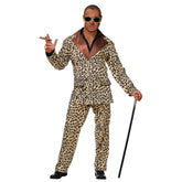 Déguisement Hustler / Costume Playboy Léopard / Costume Léopard Bling Bling / La Maison Du Déguisement