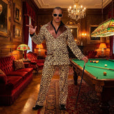 Déguisement Hustler / Costume Playboy Léopard / Costume Léopard Bling Bling / La Maison Du Déguisement