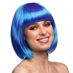 Perruque Cabaret / Perruque Party Carré à Frange / La maison Du déguisement