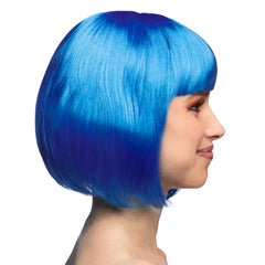 Perruque Cabaret Bleu / Perruque Party Bleu / La Maison du Déguisement