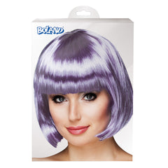 Perruque Cabaret Lilas / Perruque Carré Lilas / Perruque Party Lilas / La Maison Du Déguisement