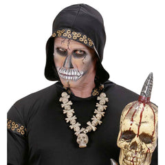 Collier Crânes et Os / Collier Têtes De Mort et Os / La Maison Du Déguisement