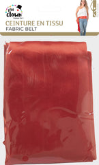 Ceinture Tissu Rouge / La Maison Du Déguisement