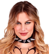Collier clouté / Ras Du Cou à Pointes / Collier Punk / Collier Rock / La Maison Du Déguisement