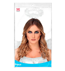 Auréole Ange Blanc / Serre-Tête auréole d'ange Blanc / La Maison Du Déguisement