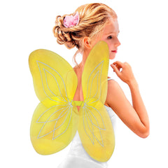 Ailes De Fée Jaune / Ailes De Papillon Jaune / La Maison Du déguisement