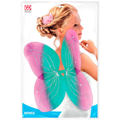 Ailes De Fée Multicolore / Ailes Fantaisie Rose et Turquoise / la Maison Du déguisement