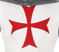 Déguisement Templier Adulte / Costume Chevalier Adulte / Costume Médiéval, Croisé Adulte / La Maison Du Déguisement