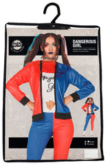 Déguisement Harley Quinn Dangerous girl Femme / Costume Dangerous Girl Halloween / La maison Du Déguisement