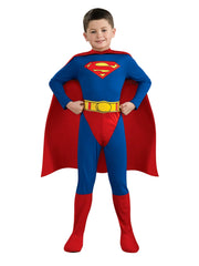 Déguisement Superman Enfant / Costume Super Héros Superman Entrée de Gamme Enfant / La Maison Du Déguisement