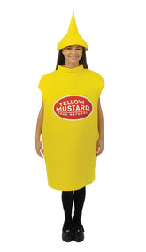 Déguisement Bouteille de Moutarde Femme / Costume Moutarde Jaune Femme / La Maison du Déguisement