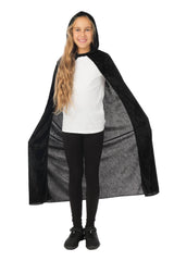 Cape Noire avec Capuche Enfant / La Maison Du Déguisement
