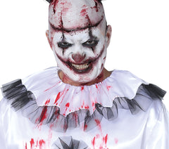 Déguisement Clown Fantôme Homme / Costume Bouffon Assassin Blanc / Costume Clown Blanc Zombie / La Maison Du Déguisement