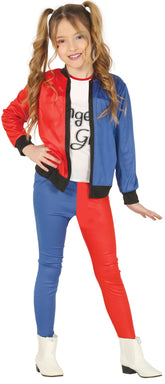 Déguisement Harley Quinn Dangerous girl Enfant / Costume Dangerous Girl Halloween Enfant / La maison Du Déguisement