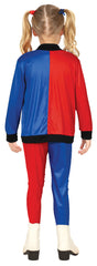 Déguisement Harley Quinn Dangerous girl Enfant / Costume Dangerous Girl Halloween Enfant / La maison Du Déguisement