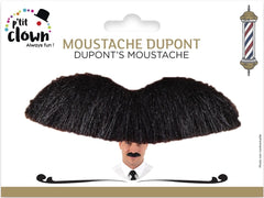 Moustache Dupont Noir / La Maison Du Déguisement