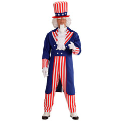 Déguisement Oncle Sam Adulte / Costume Mr America Homme / La Maison Du Déguisement