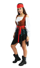 Déguisement Pirate des Caraïbes / Costume pirate Corsaire Femme / La Maison du Déguisement