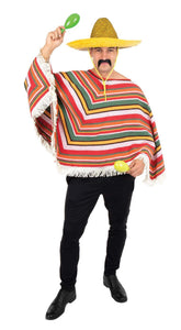 Déguisement Poncho Mexicain / Costume Poncho Mexican / La Maison du Déguisement