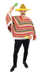 Déguisement Poncho Mexicain / Costume Poncho Mexican / La Maison du Déguisement