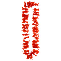 Collier Hawaïen Rouge / Collier Hawaï Rouge / La Maison Du Déguisement