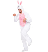 Location Déguisement Lapin Blanc Adulte / Location Costume Combinaison Bunny Blanc / La Maison Du Déguisement