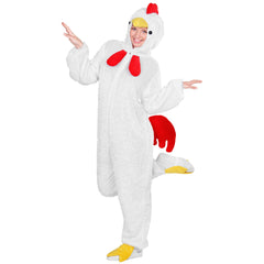 Déguisement Poulet Blanc Femme / Costume Poulet Blanc Femme / La Maison Du Déguisement