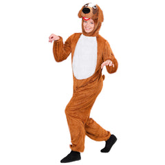 Location Déguisement Chien Marron / Location Costume Chien Adulte / La Maison Du Déguisement