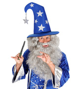 Chapeau Mage Bleu / Chapeau Fée Bleu / Chapeau Magicien Avec étoiles / La Maison Du Déguisement