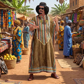Déguisement African Adulte / Costume Dictateur Africain Homme / La Maison Du Déguisement