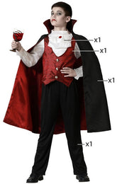Déguisement Vampire Enfant / Costume Dracula Garçon / La Maison Du Déguisement