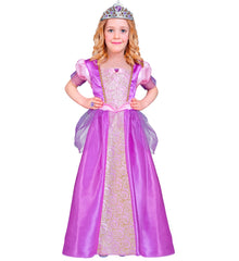 Déguisement Princesse Violet avec Diadème Enfant / Costume Princesse Violet avec Diadème Enfant / La Maison Du Déguisement