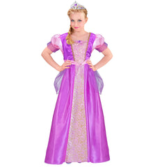Déguisement Princesse Violet avec Diadème Enfant / Costume Princesse Violet avec Diadème Enfant / La Maison Du Déguisement
