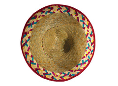 Sombrero paille naturelle / Sombrero en Paille Mexicain / La Maison du Déguisement