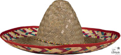 Sombrero paille naturelle / Sombrero en Paille Mexicain / La Maison du Déguisement
