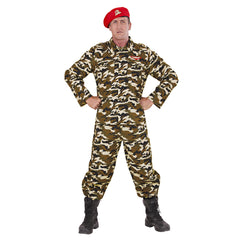 Déguisement Militaire de camouflage Soldat / Costume Soldat Commando Militaire / La Maison Du Déguisement
