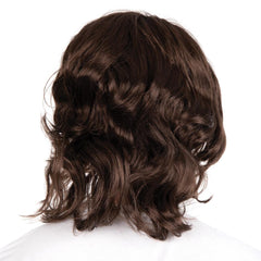 Perruque Années 70s Avec Moustache Marron / Perruque John Marron / La Maison du Déguisement