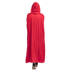 Cape Avec Capuche Rouge / Cape Dusk Rouge à Capuche / La Maison Du Déguisement