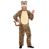 Déguisement Leopard Peluche Homme / Costume Leopard Peluche Homme / La Maison Du Déguisement